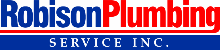 The company logo for Robison Plumbing